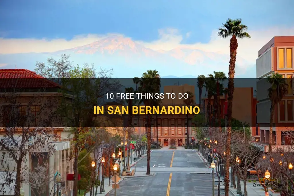 free things to do in san bernardino