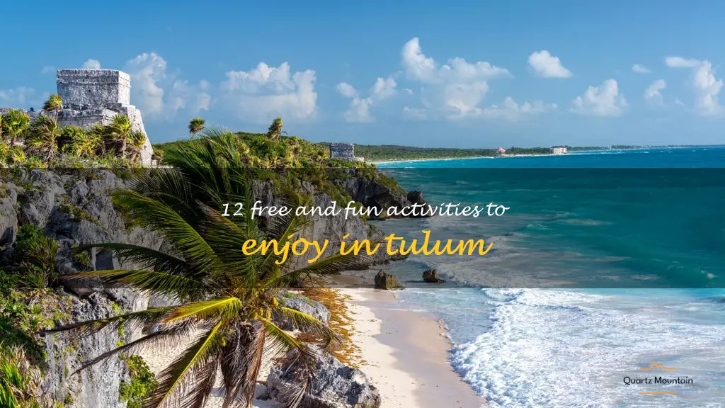 free things to do in tulum