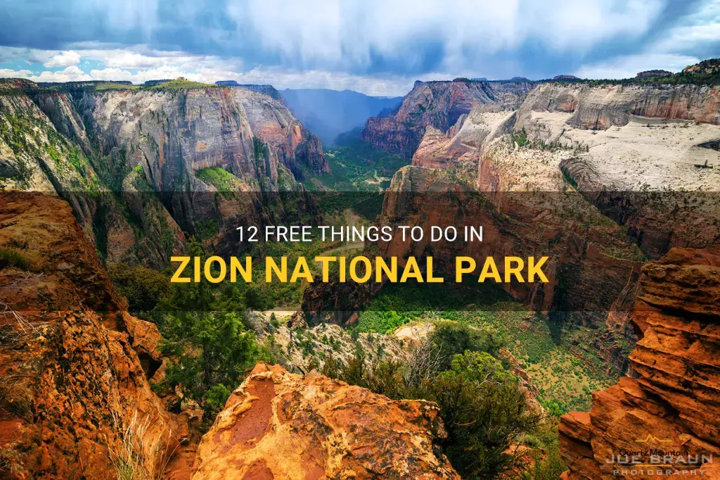 free things to do in zion national park