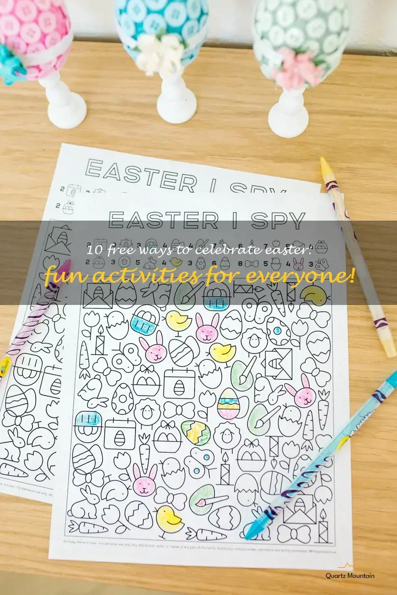 free things to do on easter