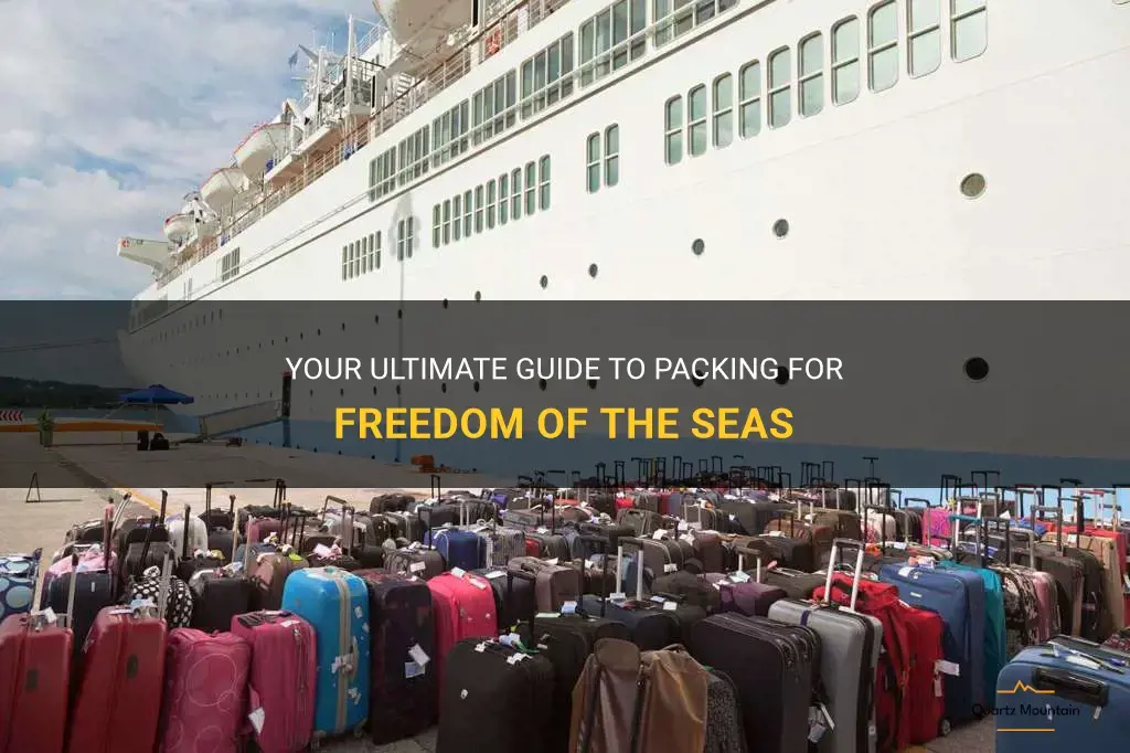 freedom of the seas what to pack