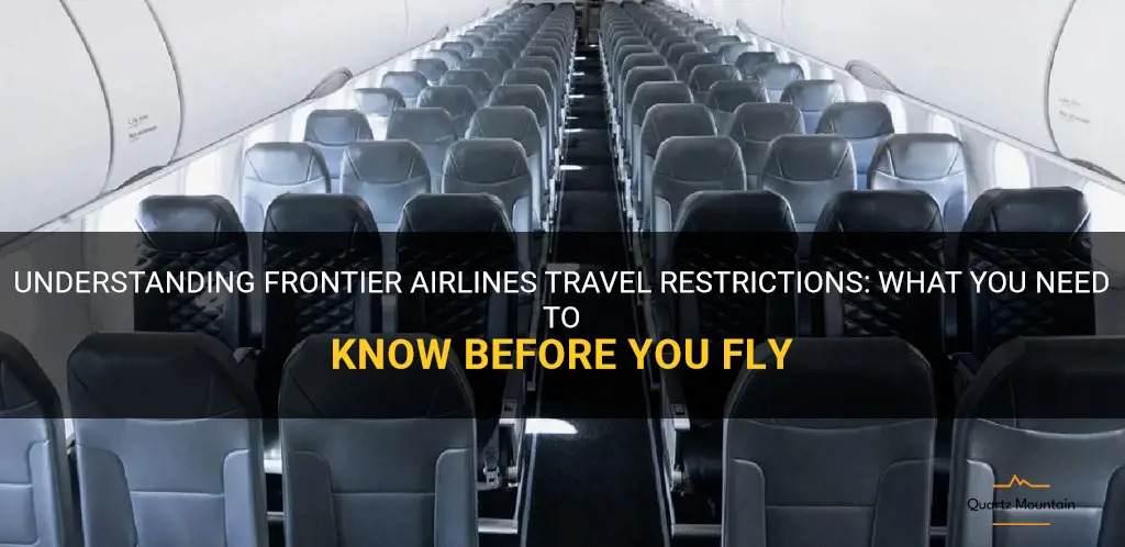 frontier airlines travel restrictions