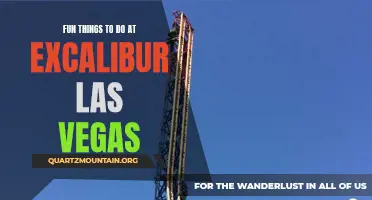 13 Exciting Activities to Enjoy at Excalibur Las Vegas
