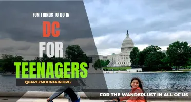 10 Exciting Activities for Teenagers to Enjoy in Washington, D.C