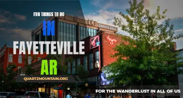 14 Fun Things to Do in Fayetteville, AR