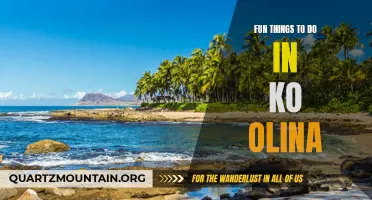 11 Fun Things to Do in Ko Olina: Exploring Paradise on Oahu