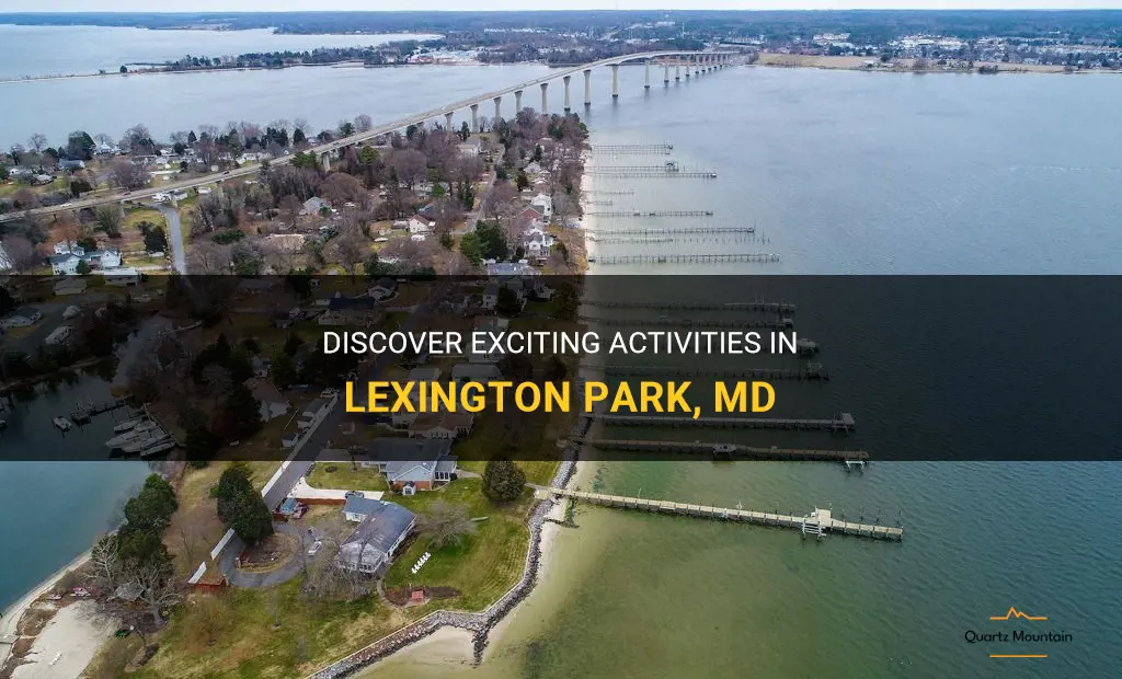 fun things to do in lexington park md