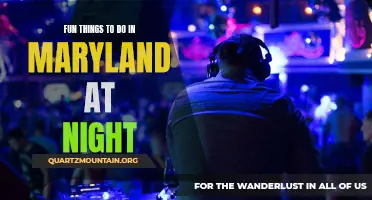 13 Exciting Nighttime Activities to Experience in Maryland