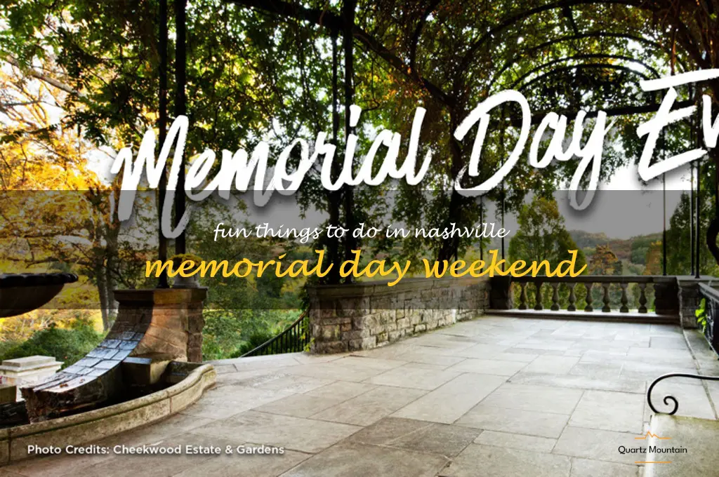 fun things to do in nashville memorial day weekend