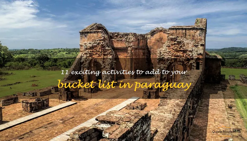 fun things to do in paraguay