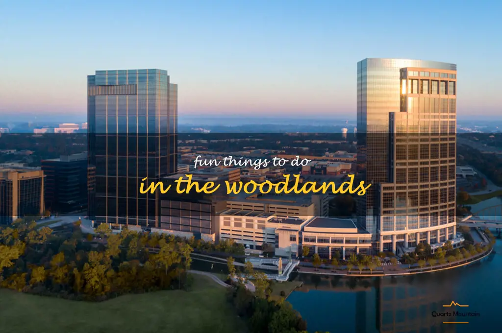 fun things to do in the woodlands