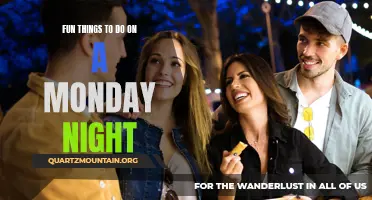 Mondays Made Magical: The Ultimate Guide to Fun Night Activities