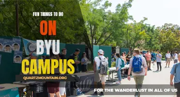 Exploring BYU: Fun Activities and Hidden Gems on Campus