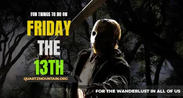 11 Fun Things to Do on Friday the 13th