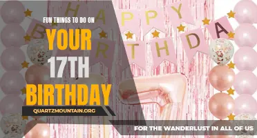 12 Fun Ideas for Your 17th Birthday Celebration