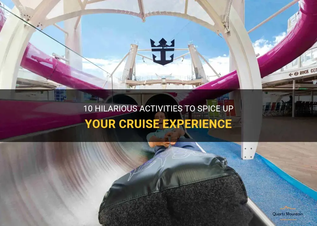 funny things to do on a cruise