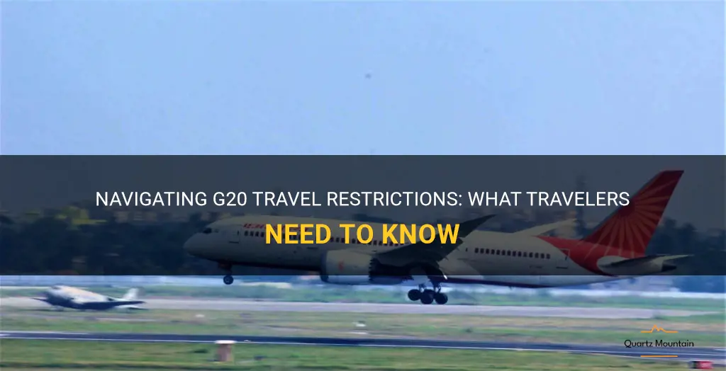 g20 travel restrictions