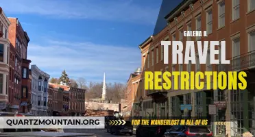 Exploring the Travel Restrictions in Galena, IL: What You Need to Know
