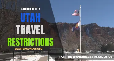 Exploring the Beauty of Garfield County, Utah: An Overview of Travel Restrictions
