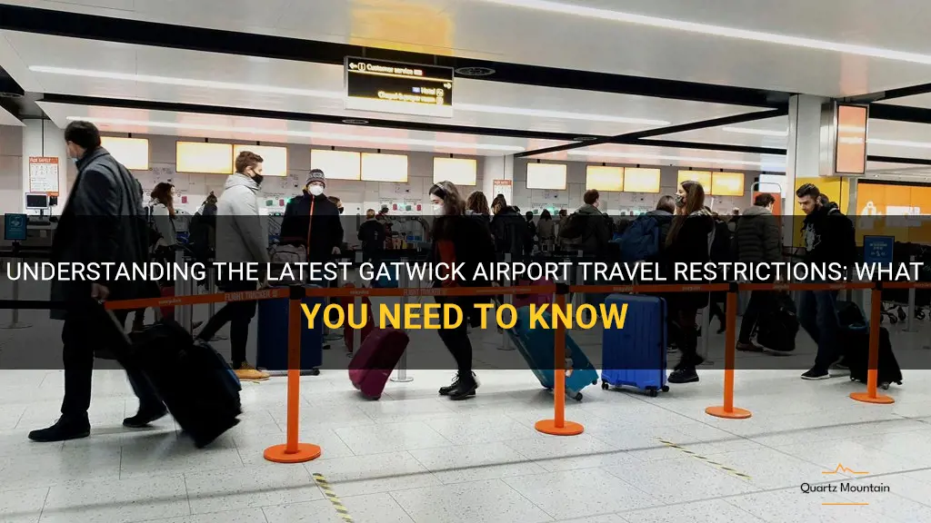 gatwick airport travel restrictions