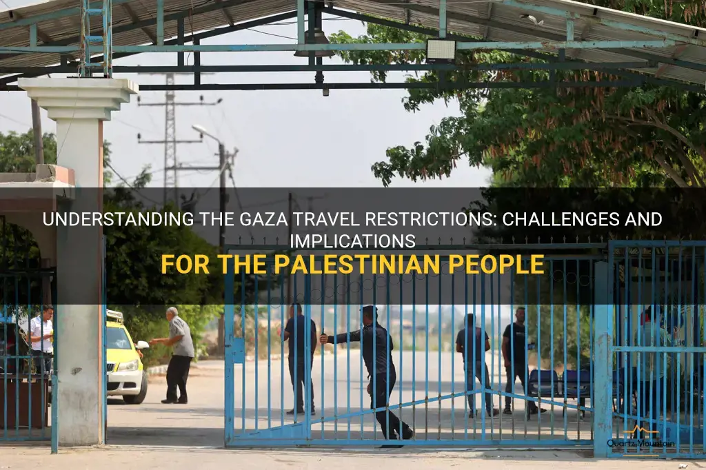 gaza travel restrictions