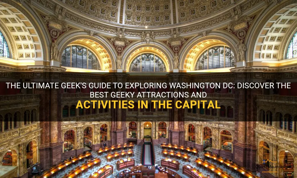 geeky things to do in washington dc