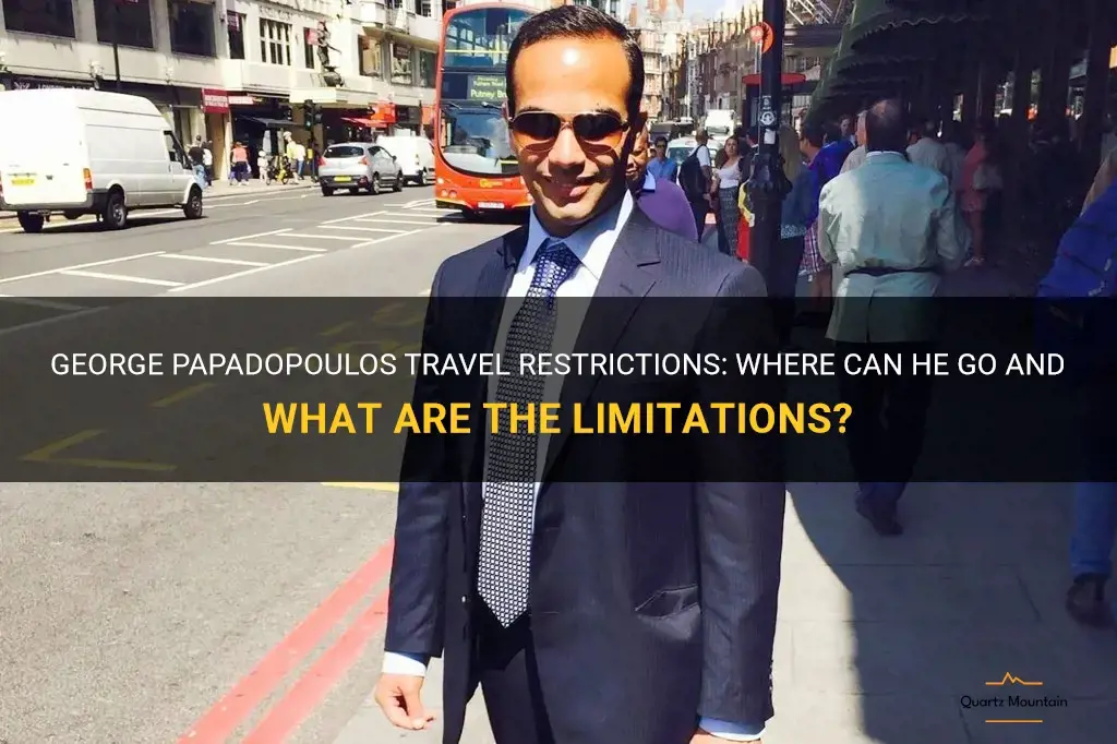 george papadopoulos travel restrictions