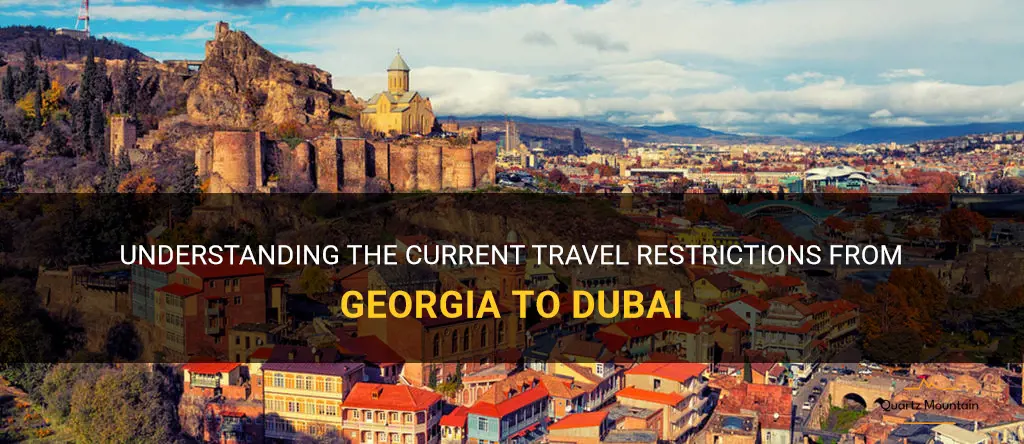 georgia to dubai travel restrictions