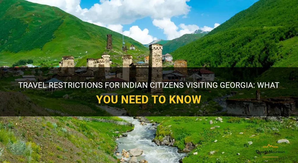 georgia travel restrictions for indian