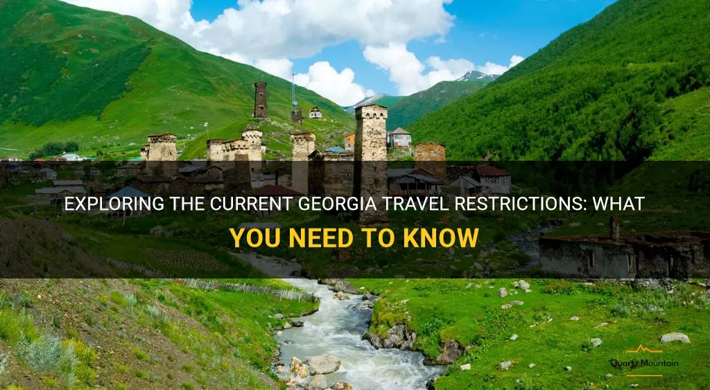 georgia travel restrictions