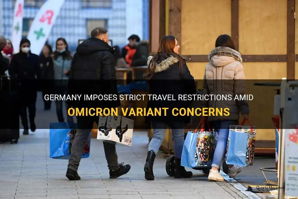 germany omicron travel restrictions