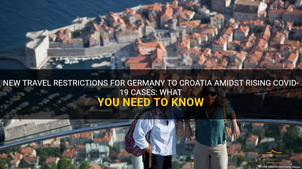germany to croatia travel restrictions