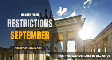 Latest Updates on Germany Travel Restrictions in September: What You Need to Know