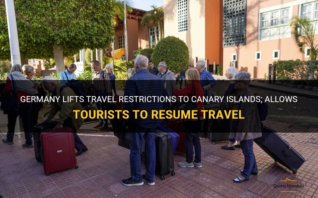 germany travel restrictions to canary islands