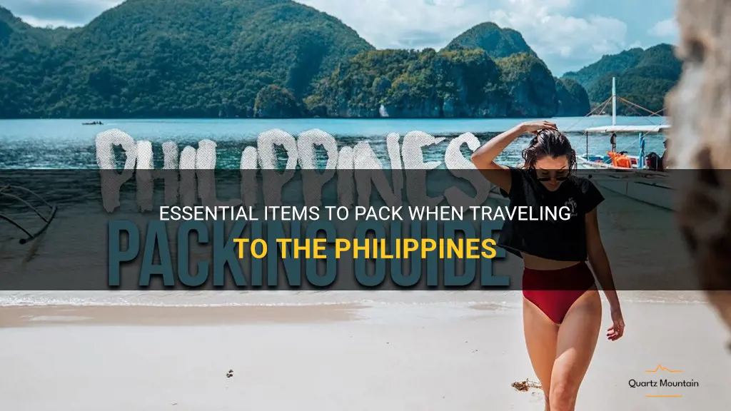 going to philippines what to pack