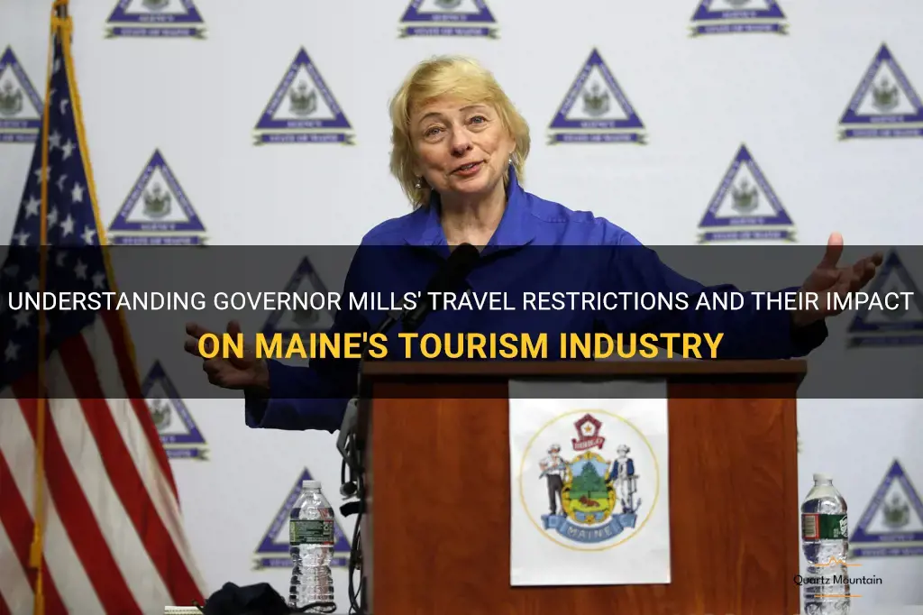 governor mills travel restrictions