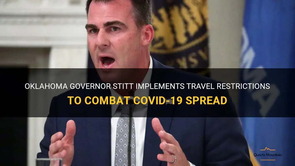 governor stitt travel restrictions