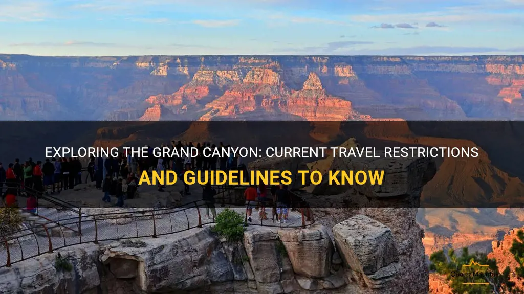 grand canyon travel restrictions