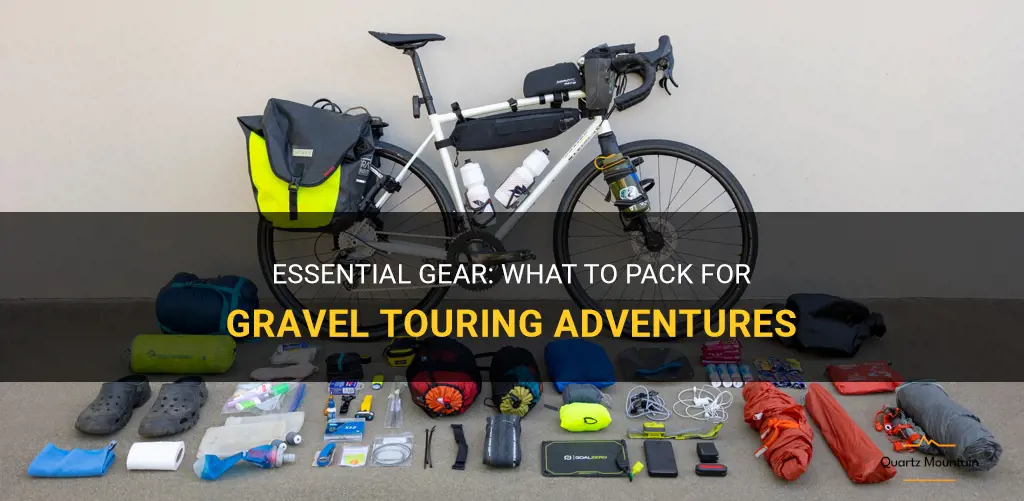 gravel touring what to pack