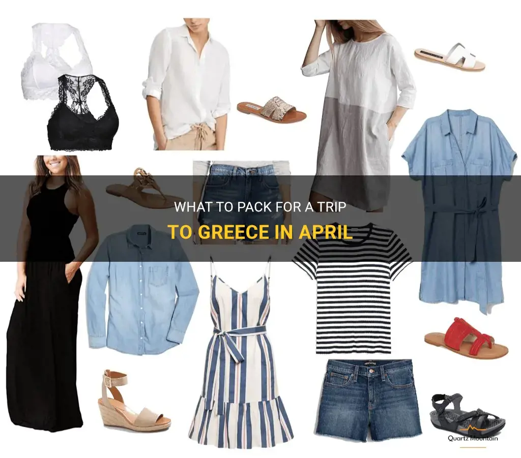 greece in april what to pack