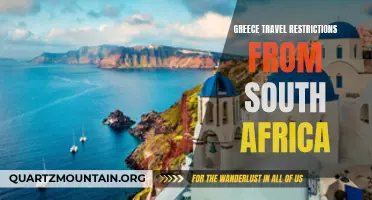 Greece Imposes Travel Restrictions on South Africa Amid COVID-19 Surge
