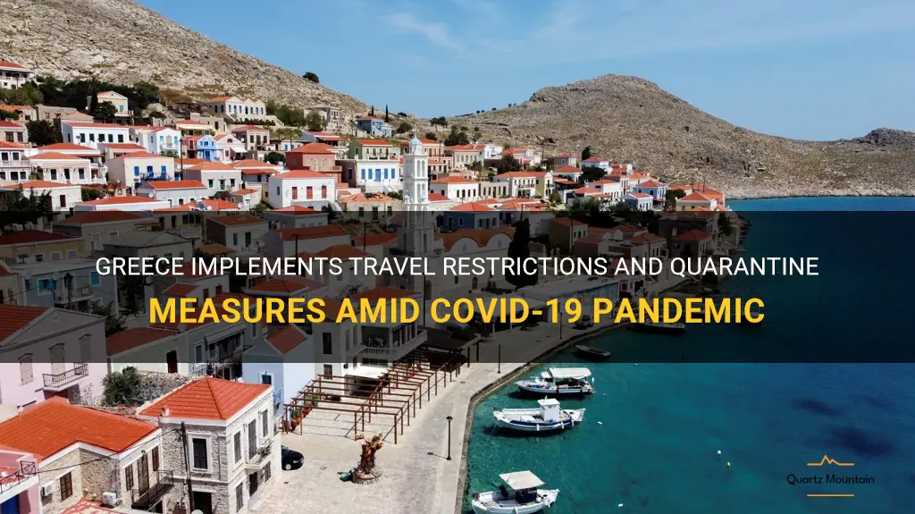 greece travel restrictions quarantine