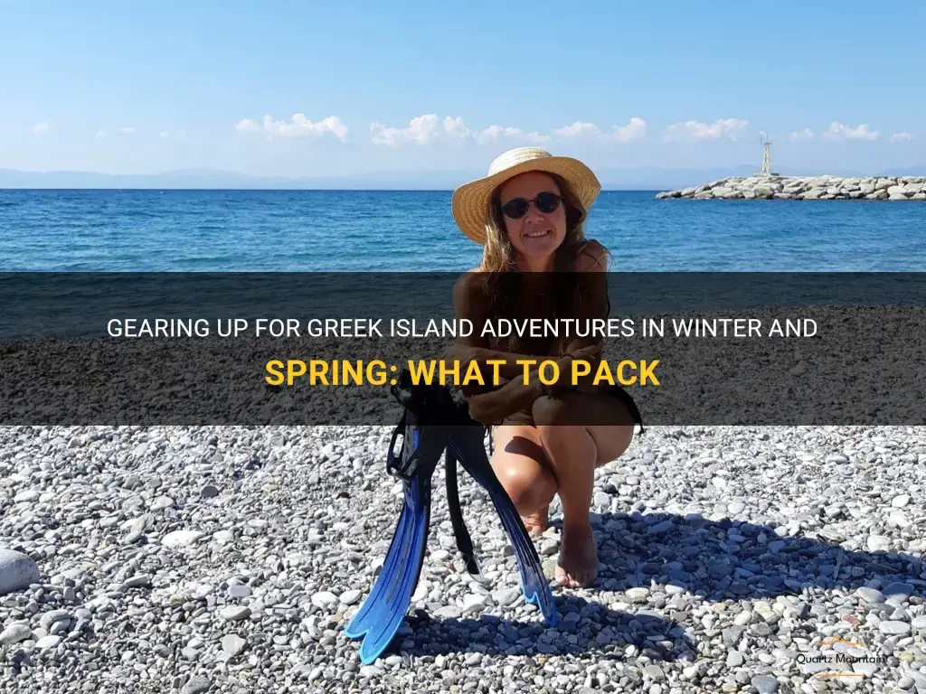 greek islands in winter spring what to pack