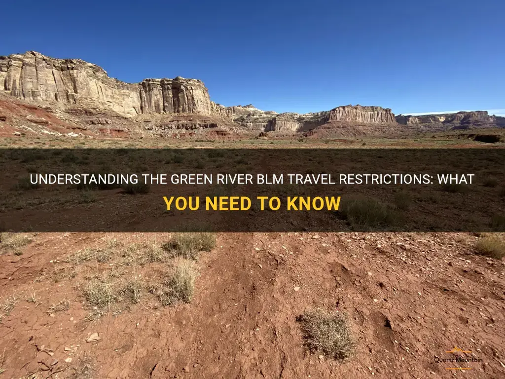 green river blm travel restrictions