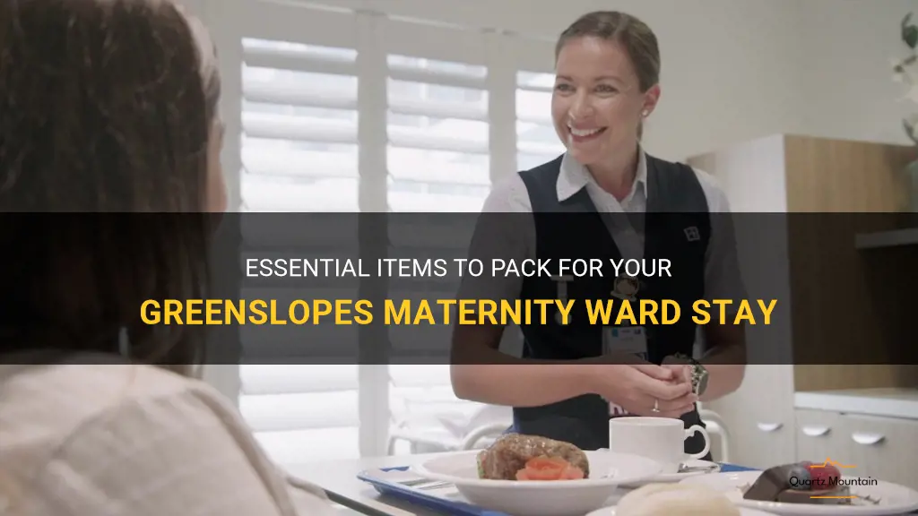 greenslopes maternity what to pack