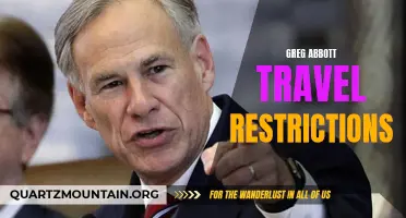 Texas Governor Greg Abbott Implements Travel Restrictions Amidst Rising COVID-19 Cases