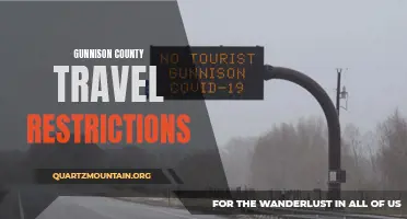 Exploring the Outdoors: Travel Restrictions in Gunnison County