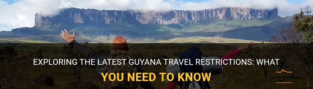 guyana travel restrictions