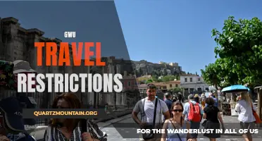 Understanding the Travel Restrictions at GWU: What Students Need to Know