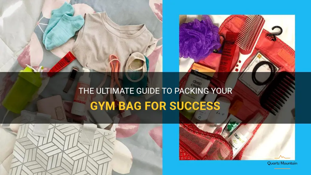 gym bag what to pack